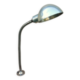 Lampe jumo d'atelier usine articulée par flexible alu vintage ancienne old lamp