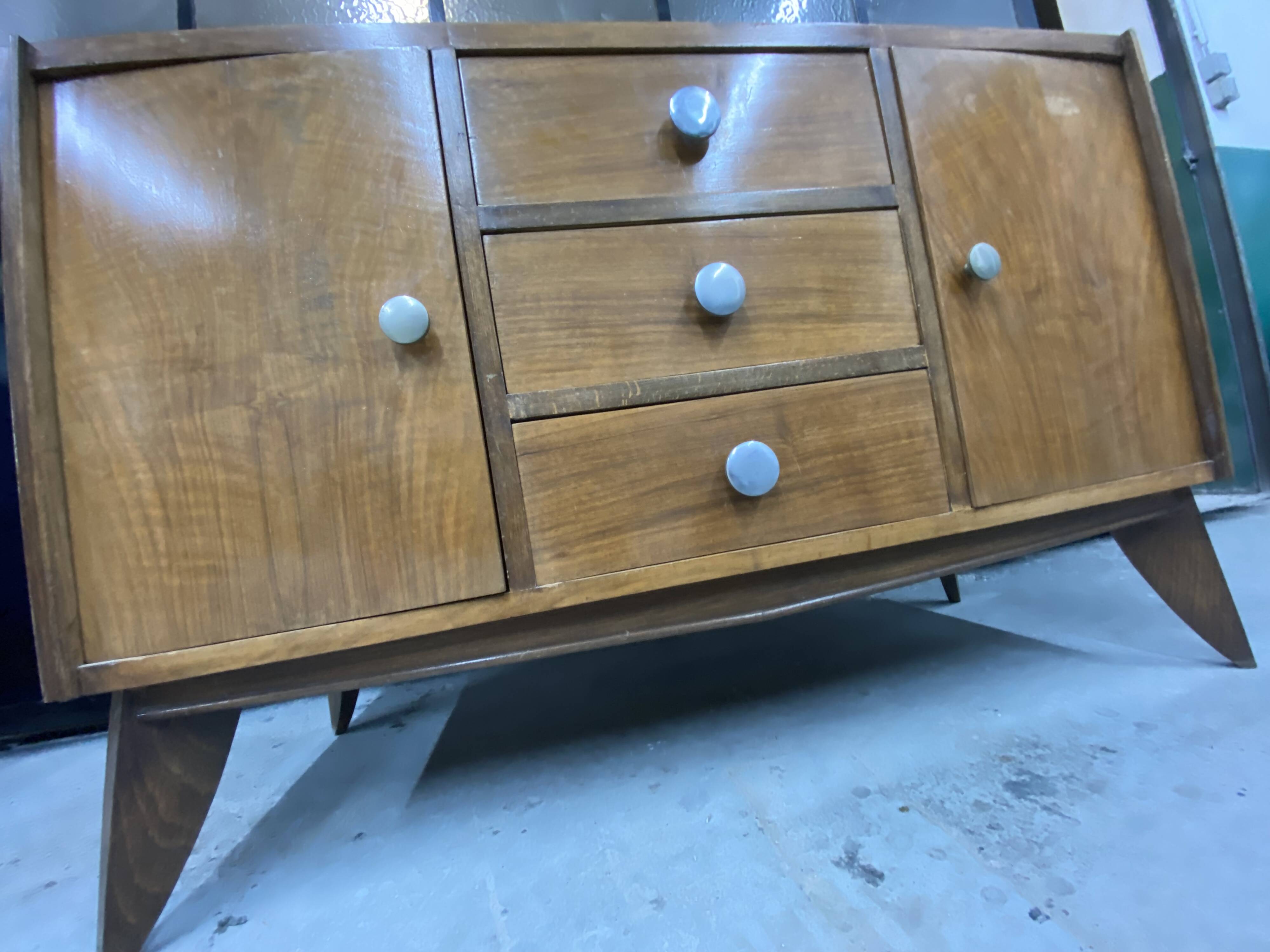 Meuble années 50 style scandinave, vintage