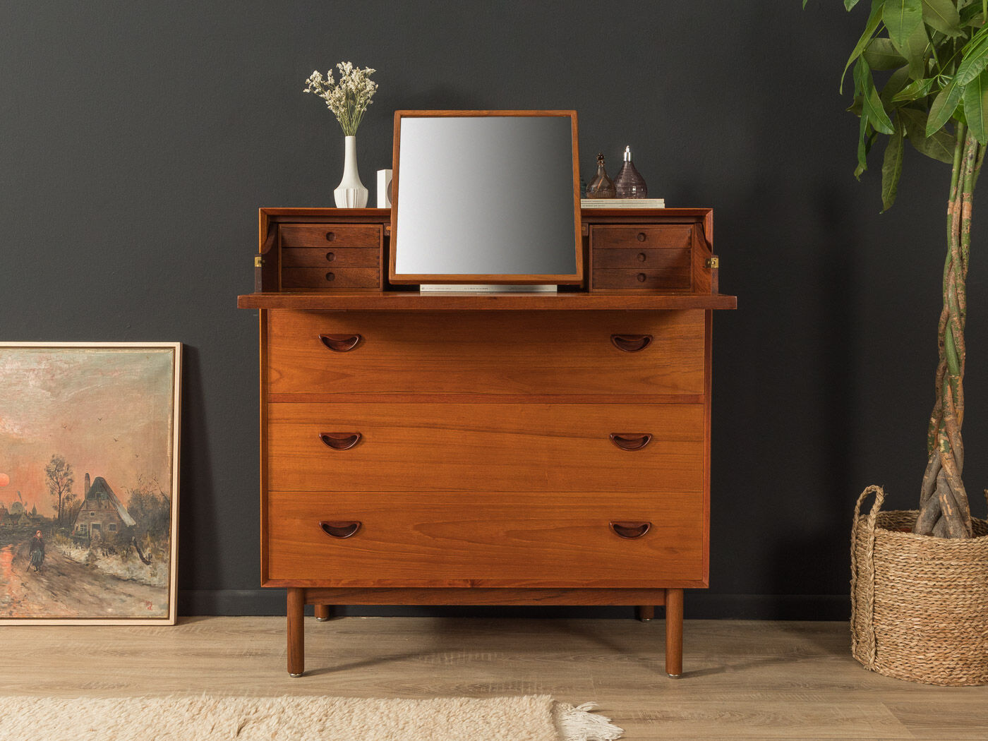 1960s dressing table, Peter Hvidt & Orla Mølgaard-Nielsen