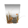 Sculpted copper mirror by Daniel D'haeseleer, 1970s