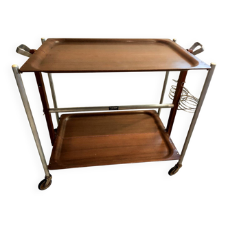 Desserte à roulettes pliante Textable