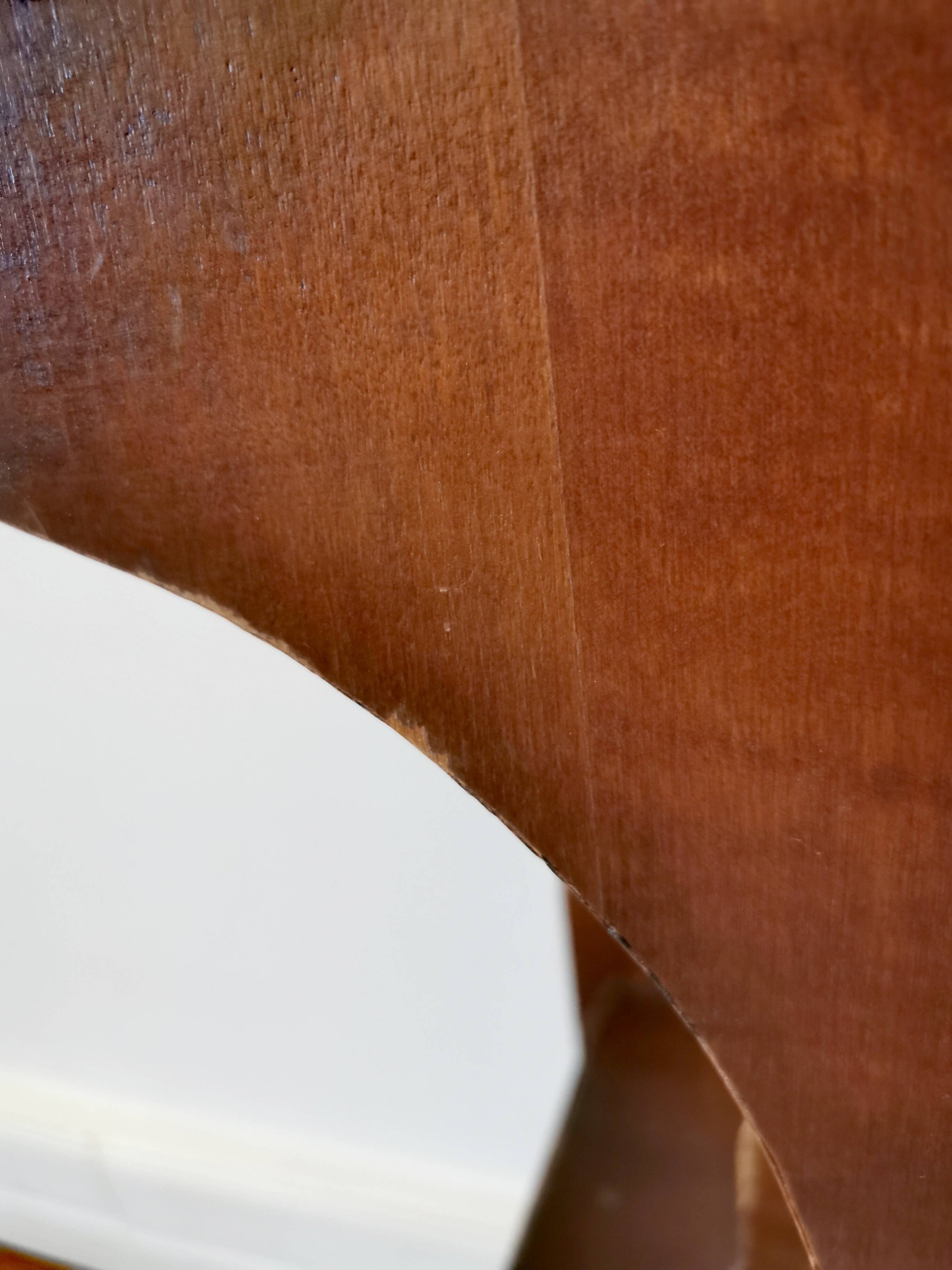 Vintage wooden bedside table