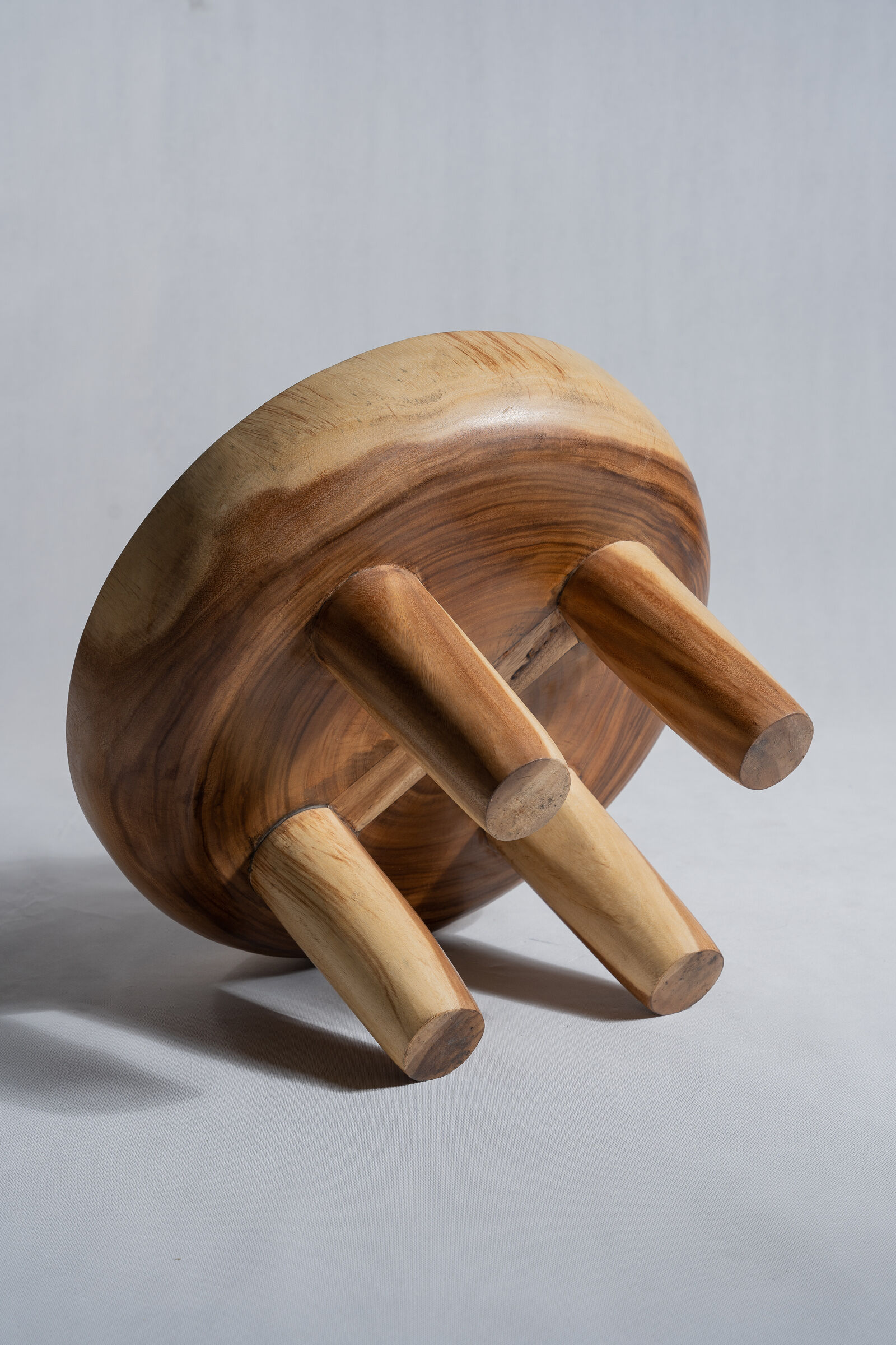 Coffee table, quadripod suar coffee table