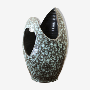 Vase en céramique Accolay années 50-60