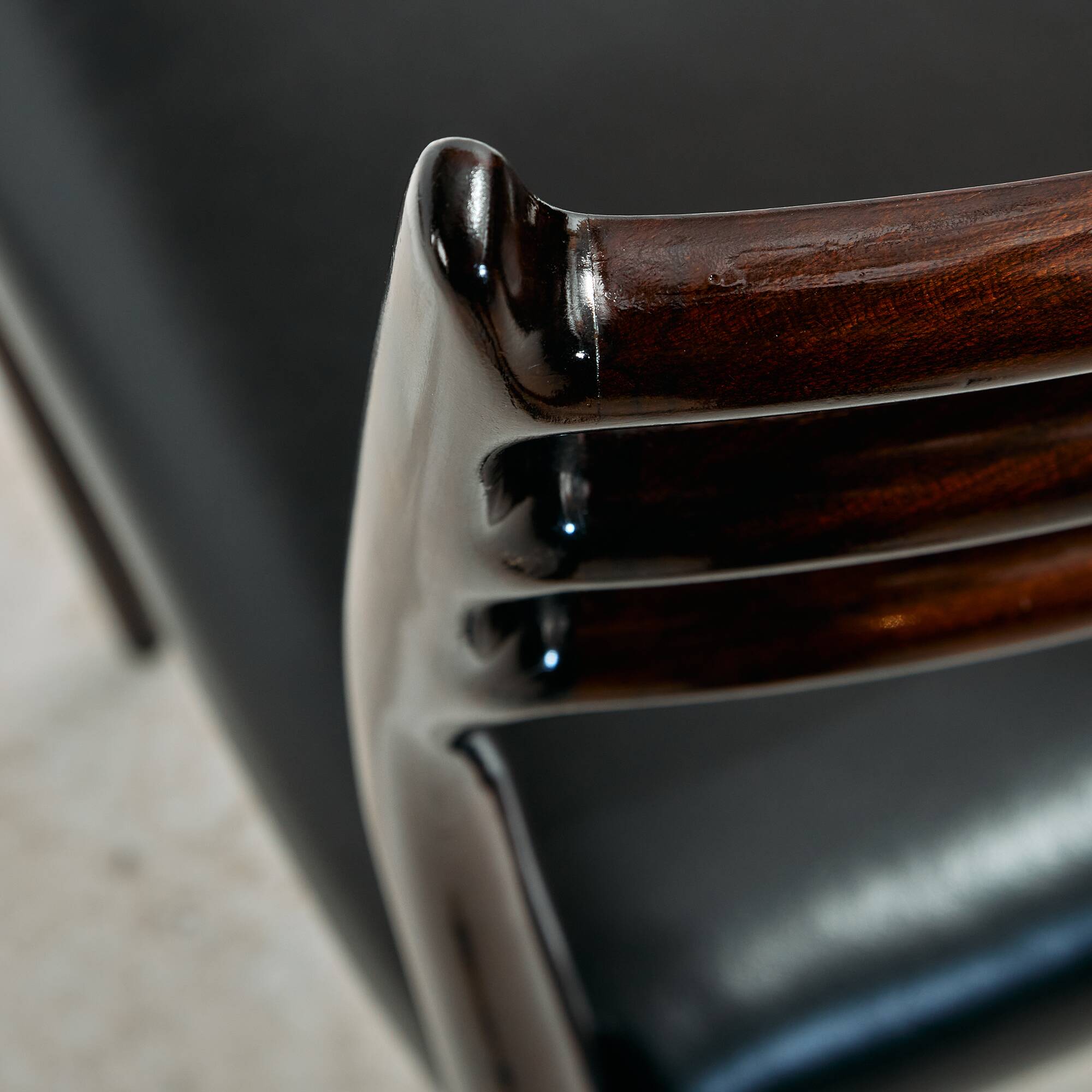 Model 78 chair, by Niels O. Møller for J.L. Møllers Møbelfabrik, Set of 2