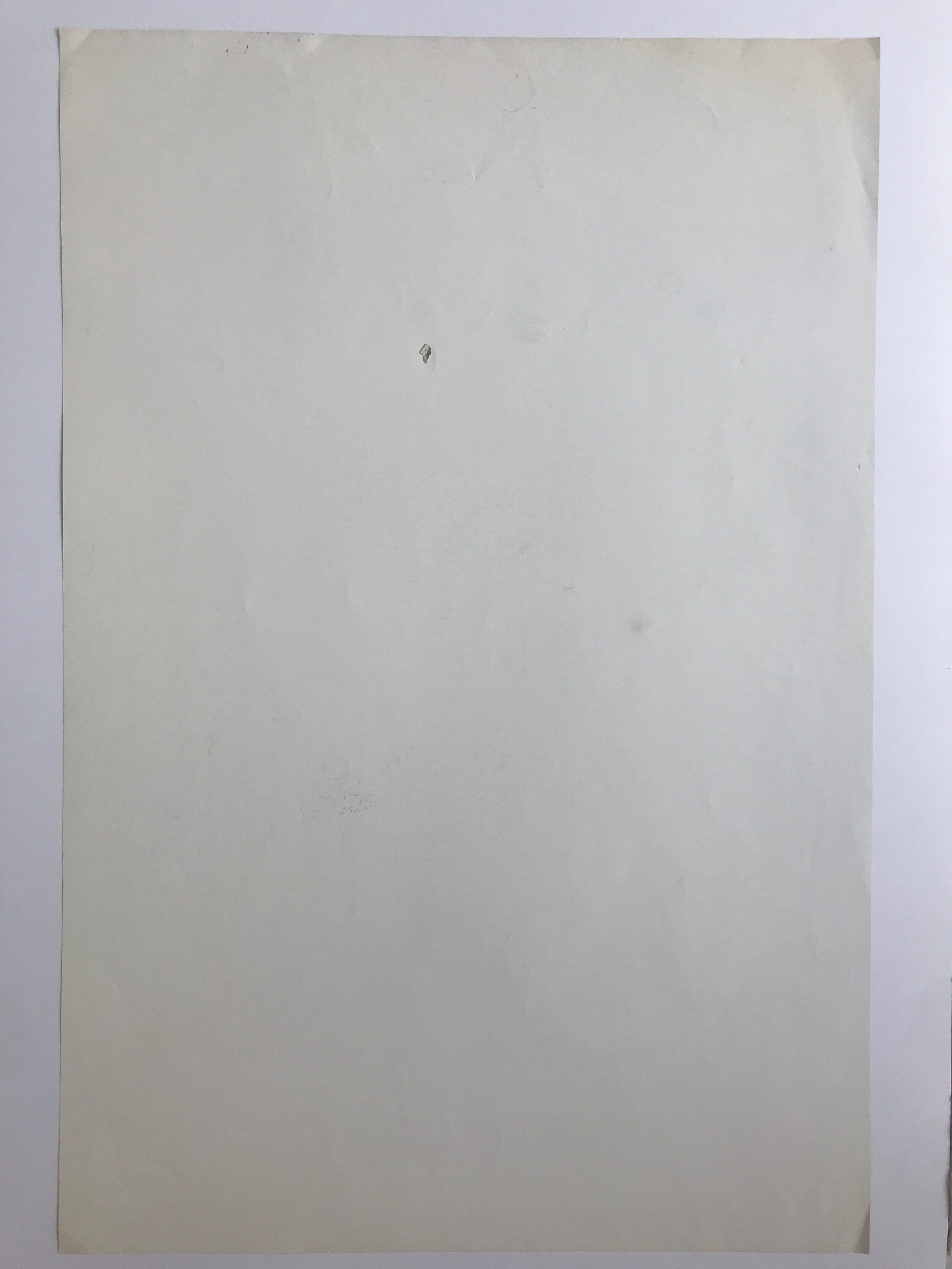 Original silver poster by Claude VISEUX, Galerie Attali, 1975