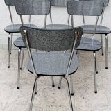 Set of 6 Formica chairs