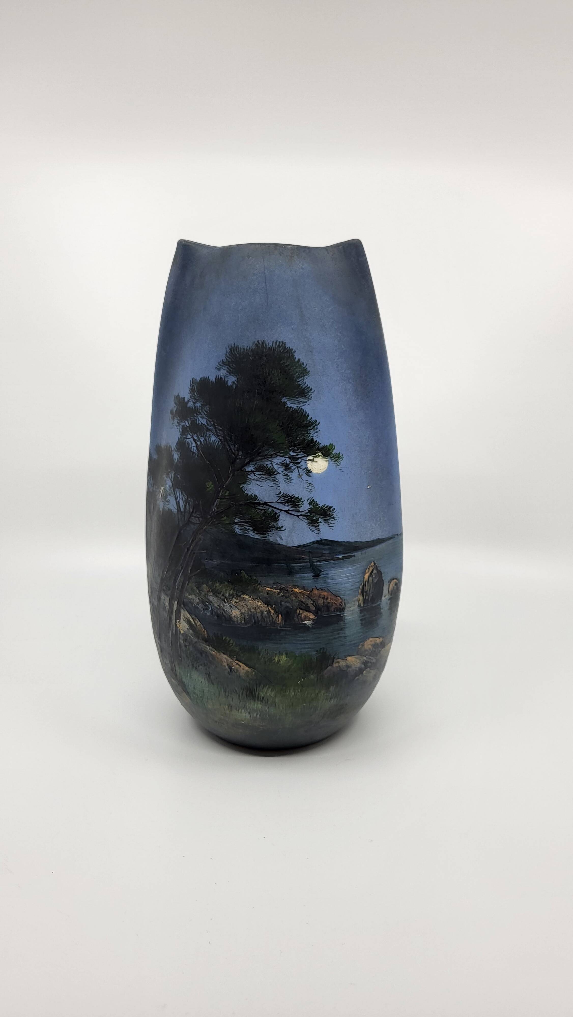 Vase by Jerome Massier, 1900