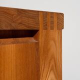 R08 elm sideboard, pierre chapo, 1960s