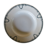 6 assiettes creuses St Amand