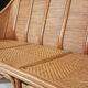 Bamboo and rattan vintage sofa