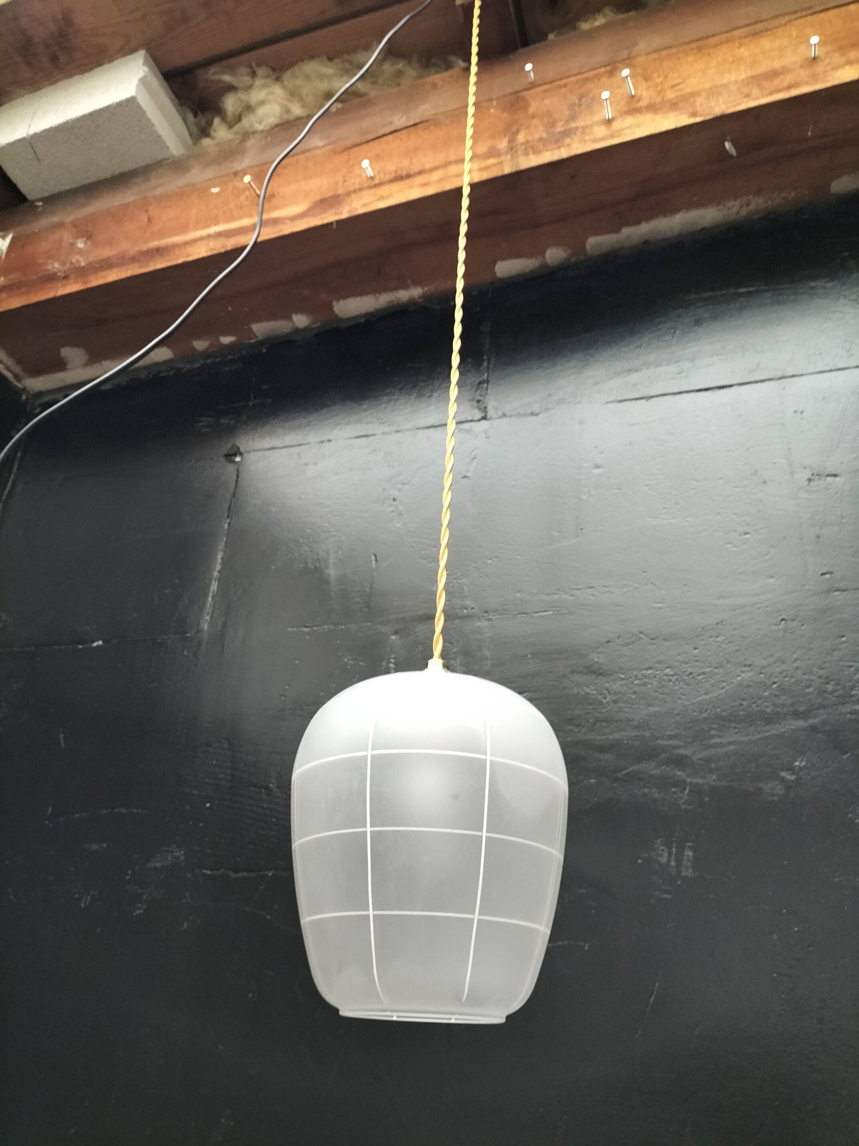 Vintage pendant light