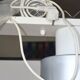 Ceiling lamp indus 2 large spots with a lampshade reflector aluminum