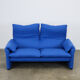 Maralunga sofa blue