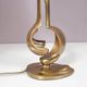 1970s pair of brass table lamps from France