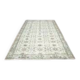 1970s Vintage Turkish Handmade Wool Beige Oversized Area Rug 208x295