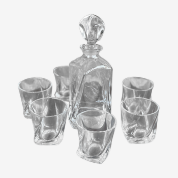 Vintage 2000'S 7-piece whiskey service