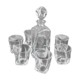 Vintage 2000'S 7-piece whiskey service