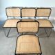 4 chaises Cesca Marcel Breuer  b32 - made in Italy
