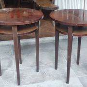 Paire anciens guéridons  bout de canapé table d.appoint Art déco
