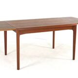 Henning Kjearnulf Vejle rectangular extendable dining table - danish design