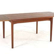 Table à manger rectangulaire extensible Henning Kjearnulf Vejle - design danois