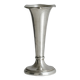 small antique silver-plated metal vase