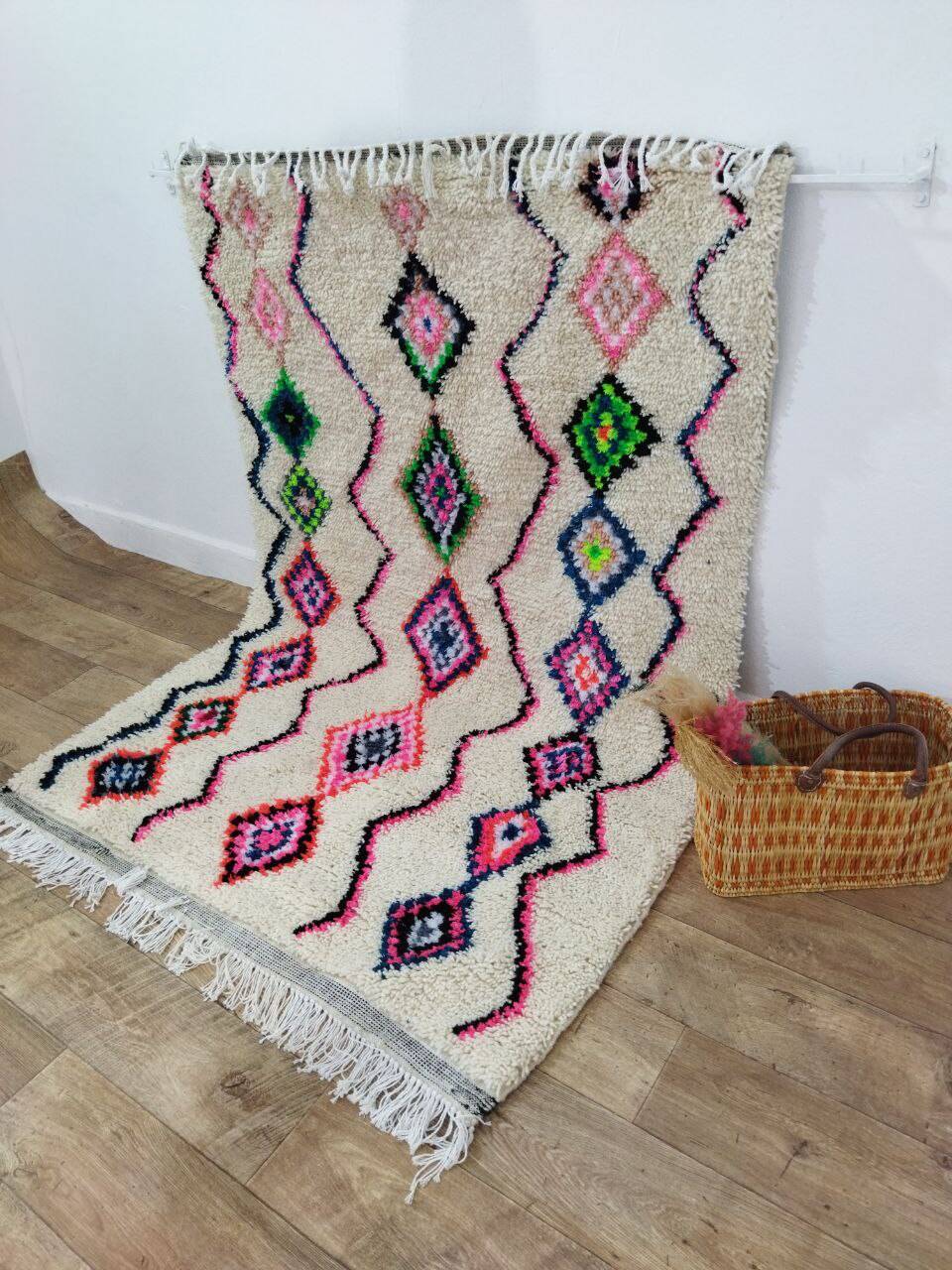 Handmade Moroccan Berber Rug 250 X 150 CM