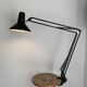 Vintage 1960s architect lamp Luxo L1 black mid-century design - 80 cm