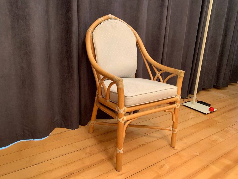 American armchair from McGuire, 1970s