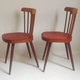 Pair of Baumann chairs from the late 1950s