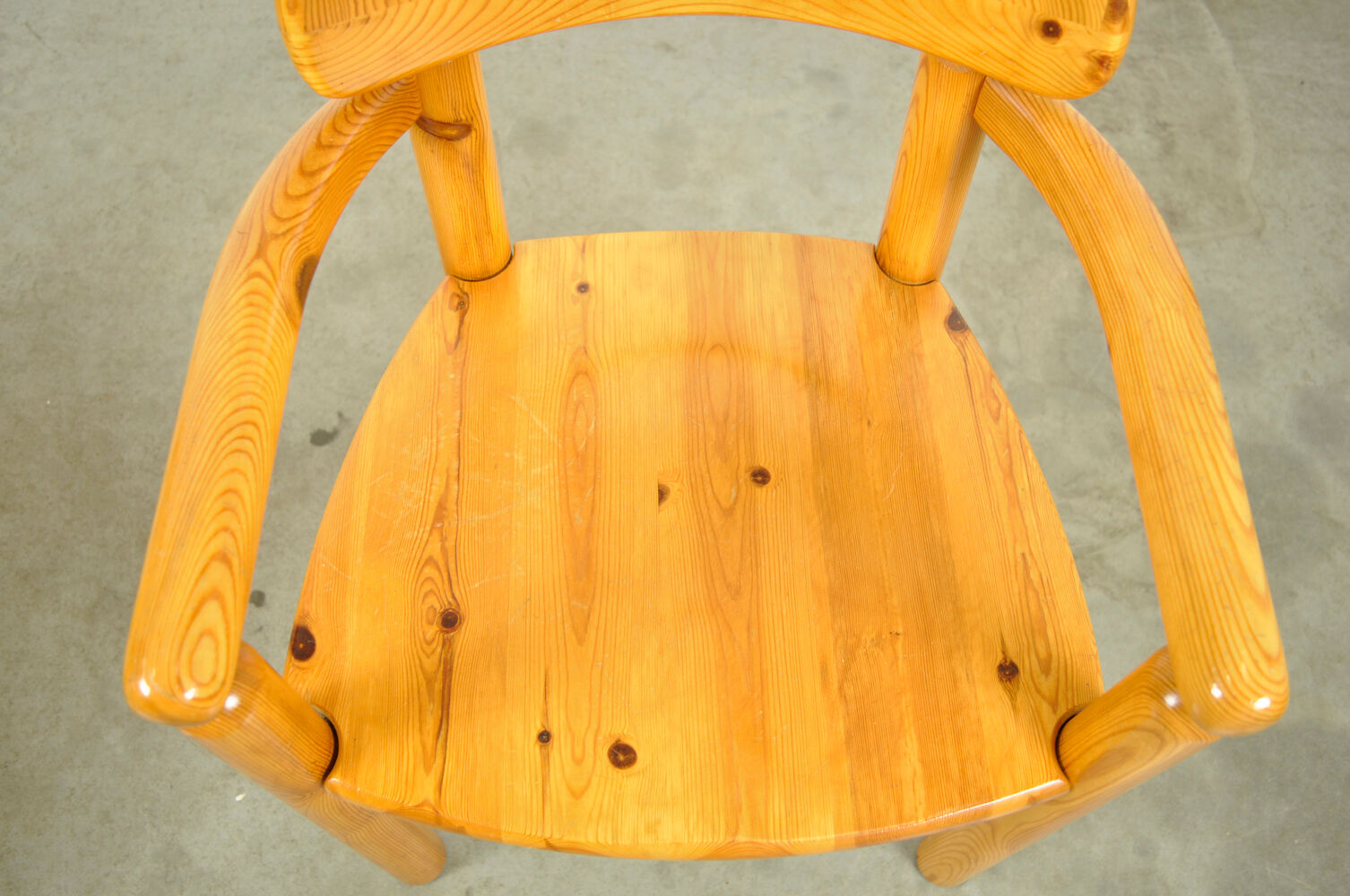 Vintage pine dining chairs by Rainer Daumiller for Hirtshals Sawmill, Denmark 70s