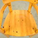 Vintage pine dining chairs by Rainer Daumiller for Hirtshals Sawmill, Denmark 70s