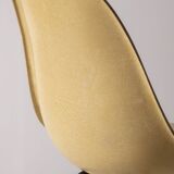 Eames Ocher Side Chair on H Base, Herman Miller 1960s
