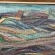 Original  Swedish Oil on Canvas – “Valleys” by Alvar Andersson – Dated 1971