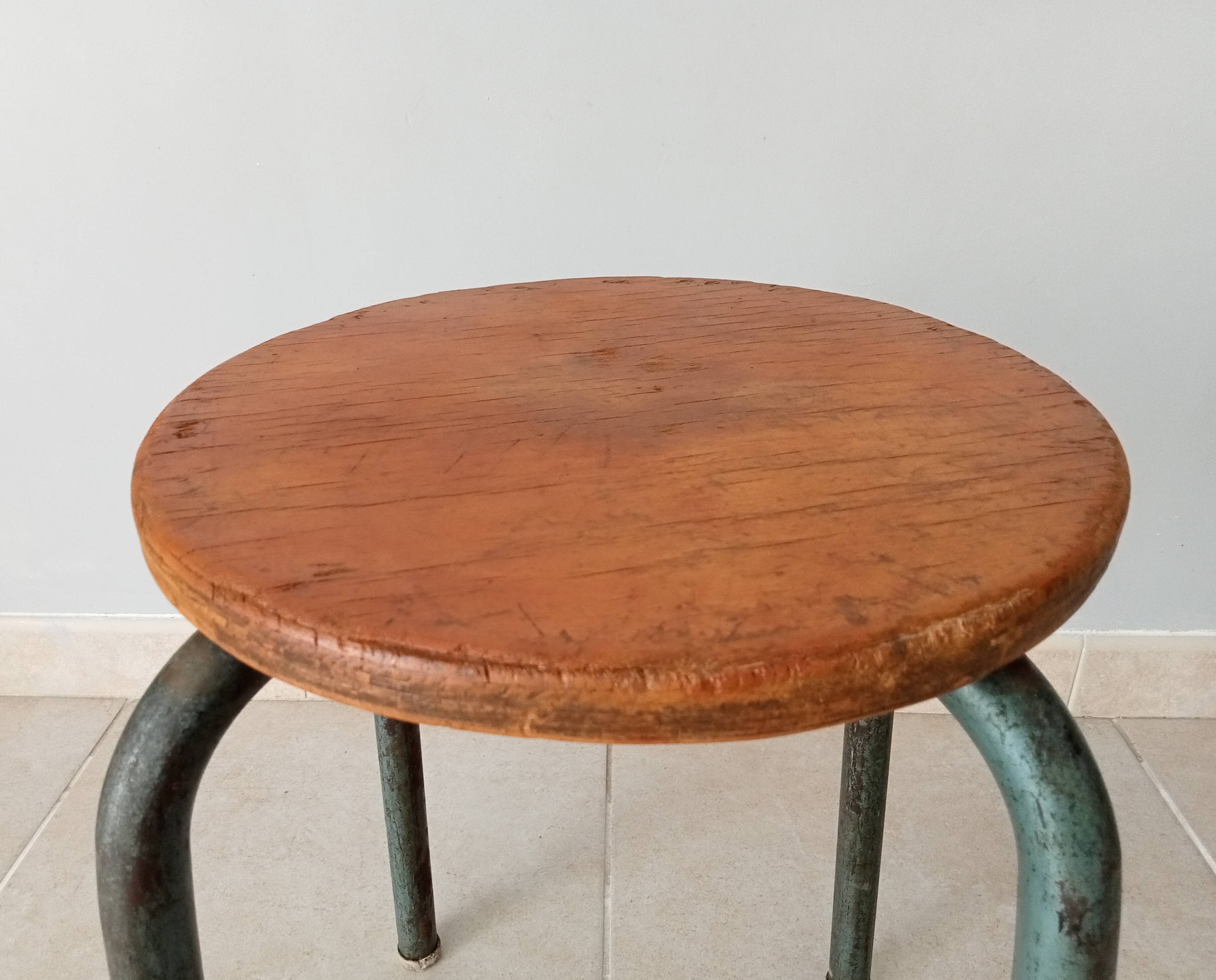 Vintage workshop stool 50s/60s