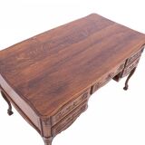 Antique double-sided desk, France, around 1880.