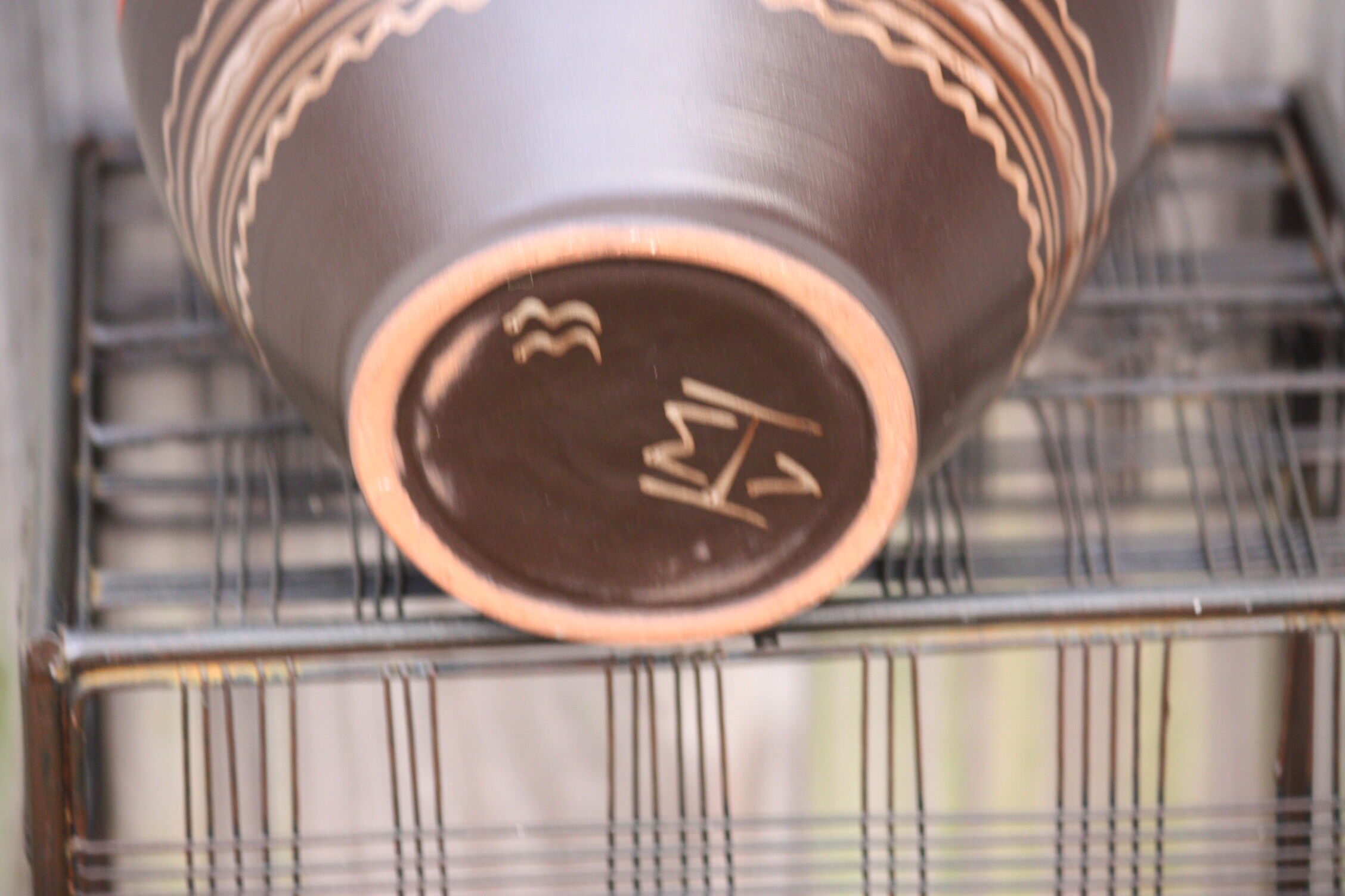 Hungarian vase MHV floral decoration