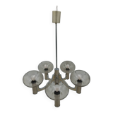 5-light chrome chandelier