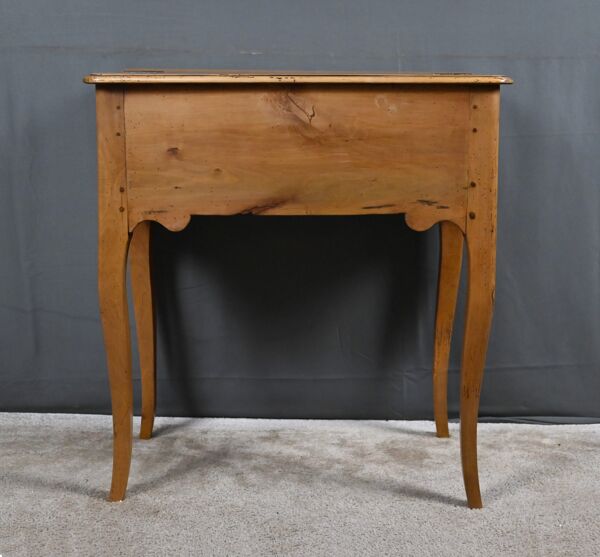 Table à pétrin en noyer et poirier, époque Louis XV – XVIIIe