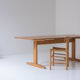 Shaker dining table designed by Børge Mogensen for Carl Madsen & Son, Denmark 1960s.
