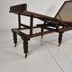 Late 19th Century English Oak Campaign Daybed with Original Cane Webbing