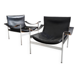 Set of 2 'D99' Lounge Chairs by Hans Könecke for Tecta 1960's