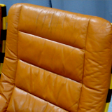 Pair of armchairs leather 1970