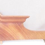 Pediment carved in walnut