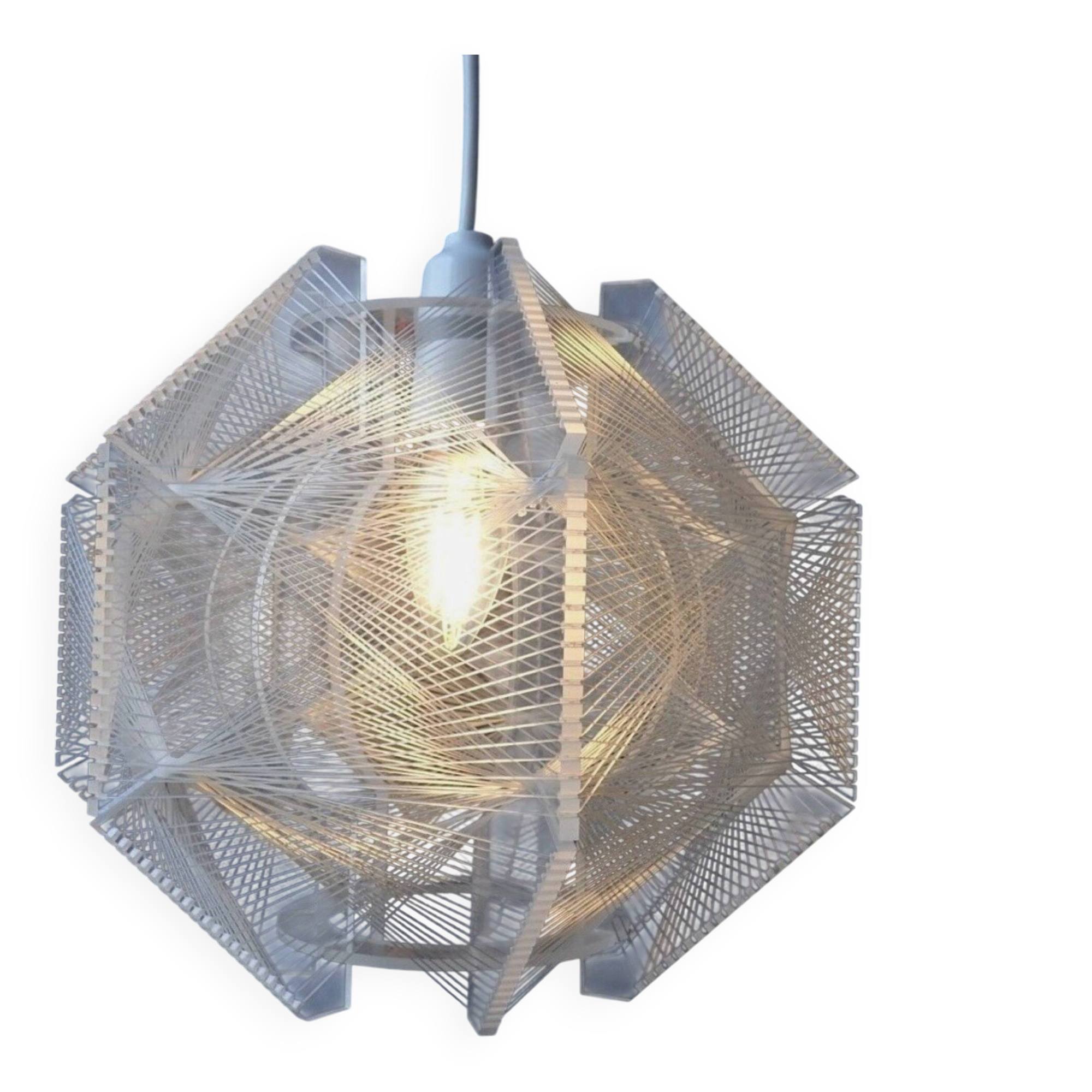 Paul Secon 1970’s Perspex Lightshade