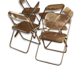5 chairs folded castelli