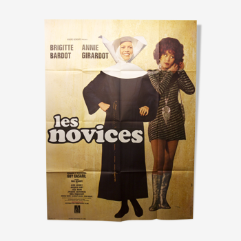 Poster for the french film "novices" 1970