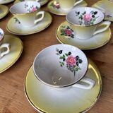 Vintage coffee service Sarreguemines "Bernard"