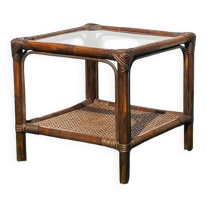 Table basse en bambou,
